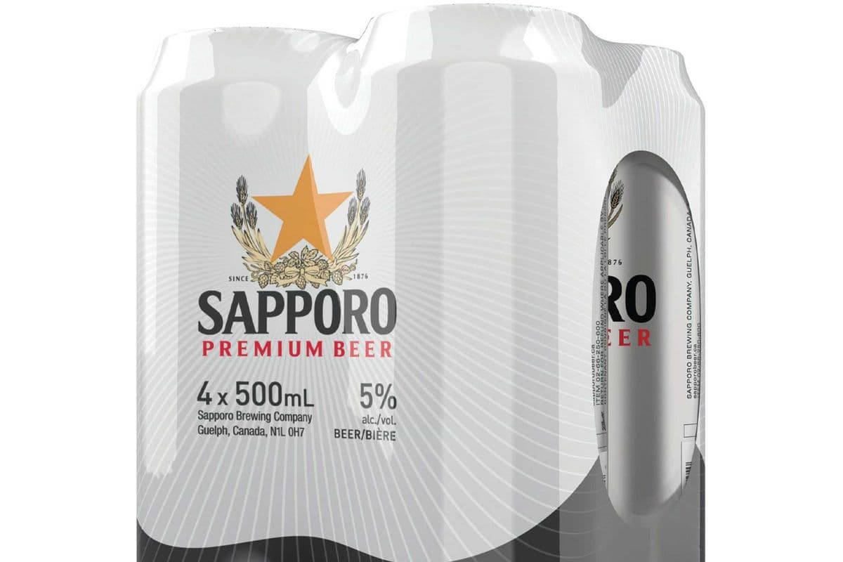 SAPPORO 4*500ML CANS (1 x 500ML)