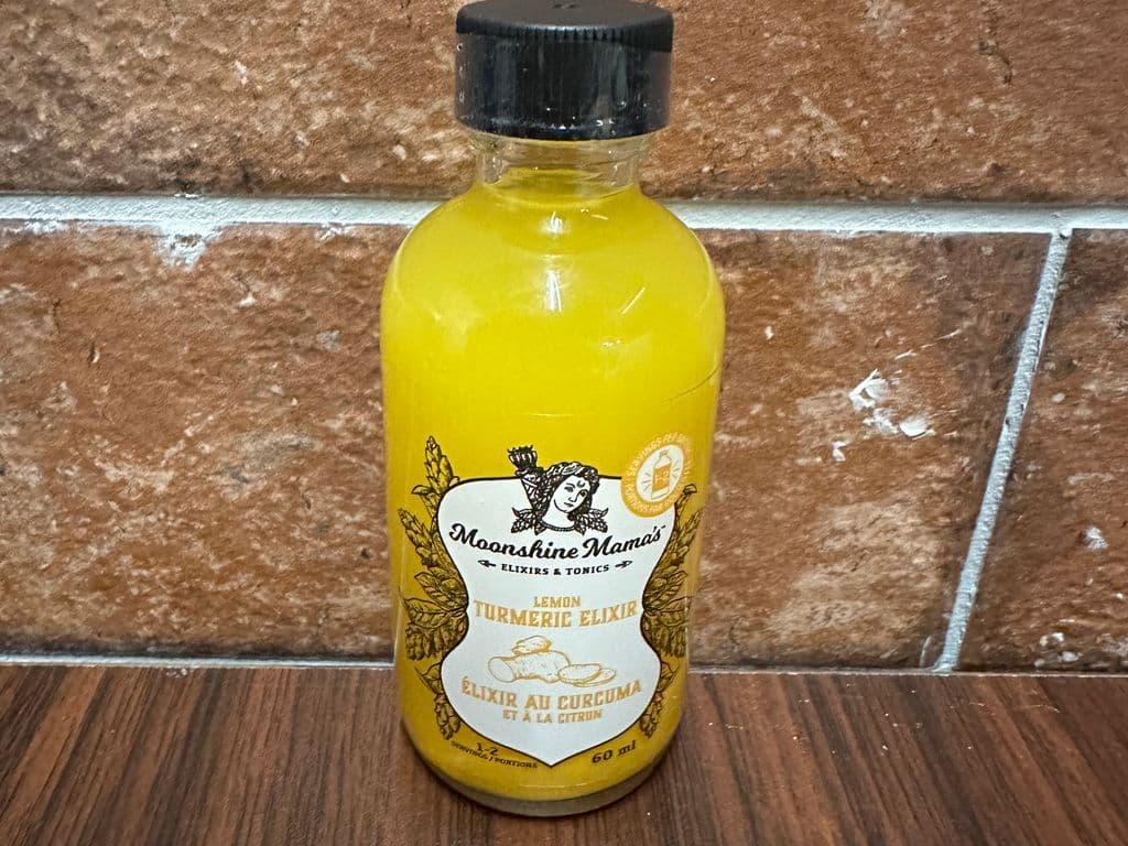 MOONSHINE MAMA'S LEMON TURMERIC ELIXIR SHOT 60ML
