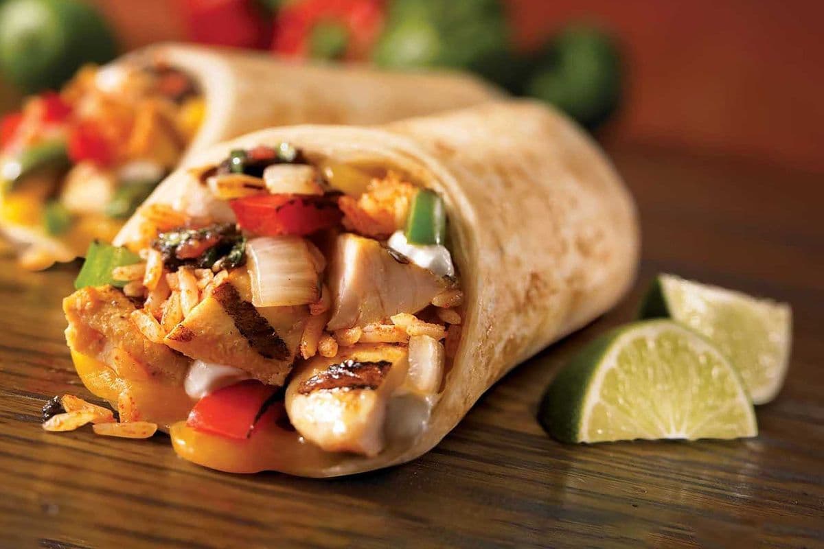 Large Burrito ( 12" Tortilla )