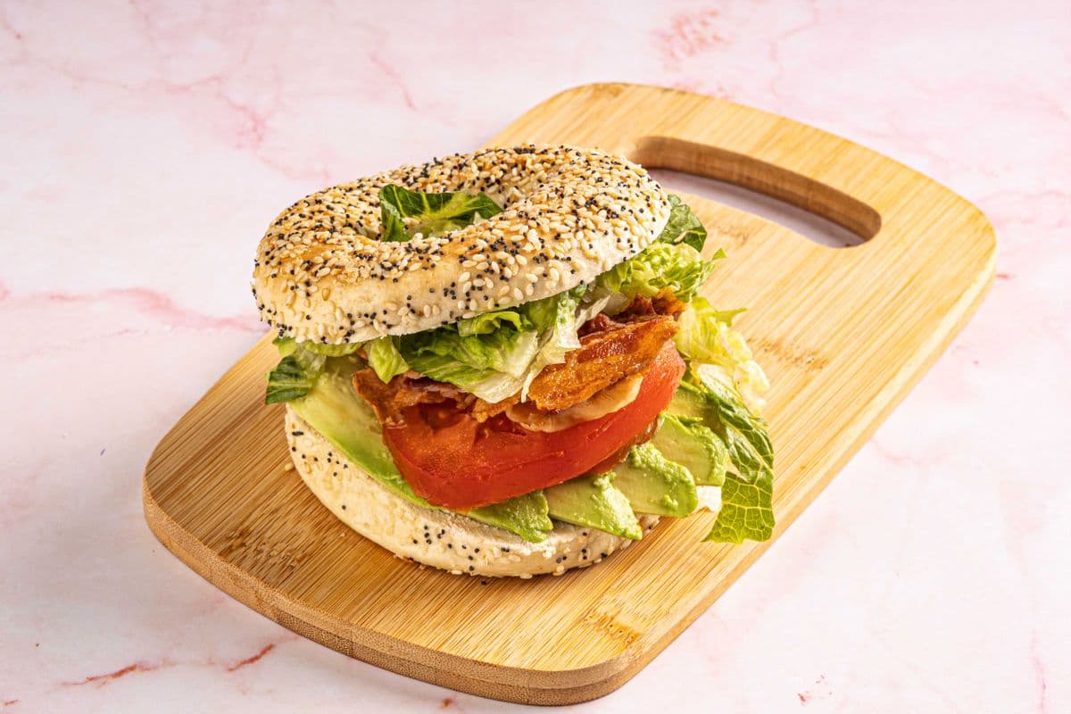 Avocado BLT Bagel