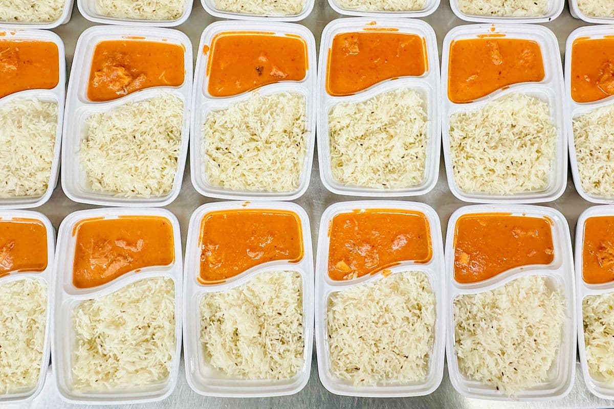 4 Butter Chicken & Rice (4 person meals)