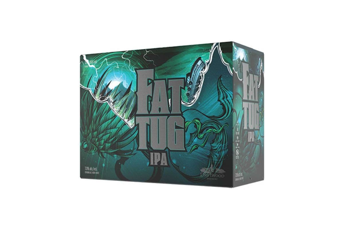 Driftwood Fat Tug IPA (12 x 355 ml Cans)