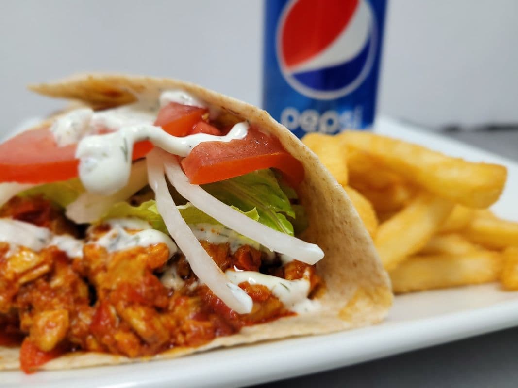 Chicken Shawarma Wrap Combo