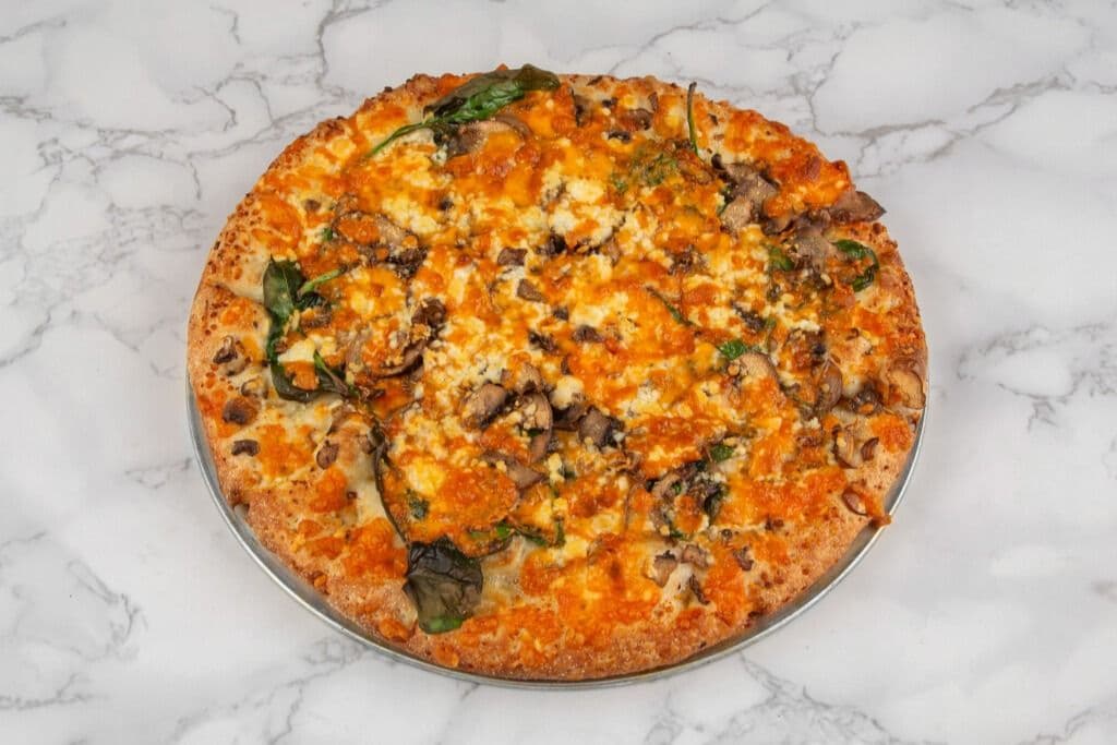 Spinach Supreme Pizza