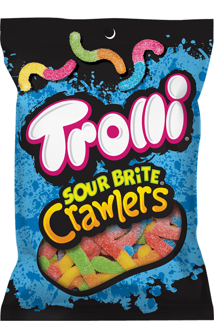 Trolli Crawlers Sour Brite 142g/ Trolli Sour Brite Crawlers 142g