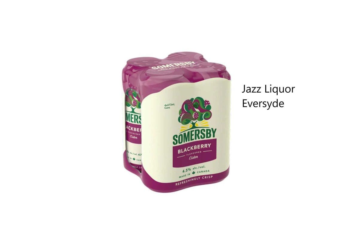 SOMERSBY BLACKBERRY CANS 4PKC (1 x 4X473ML)