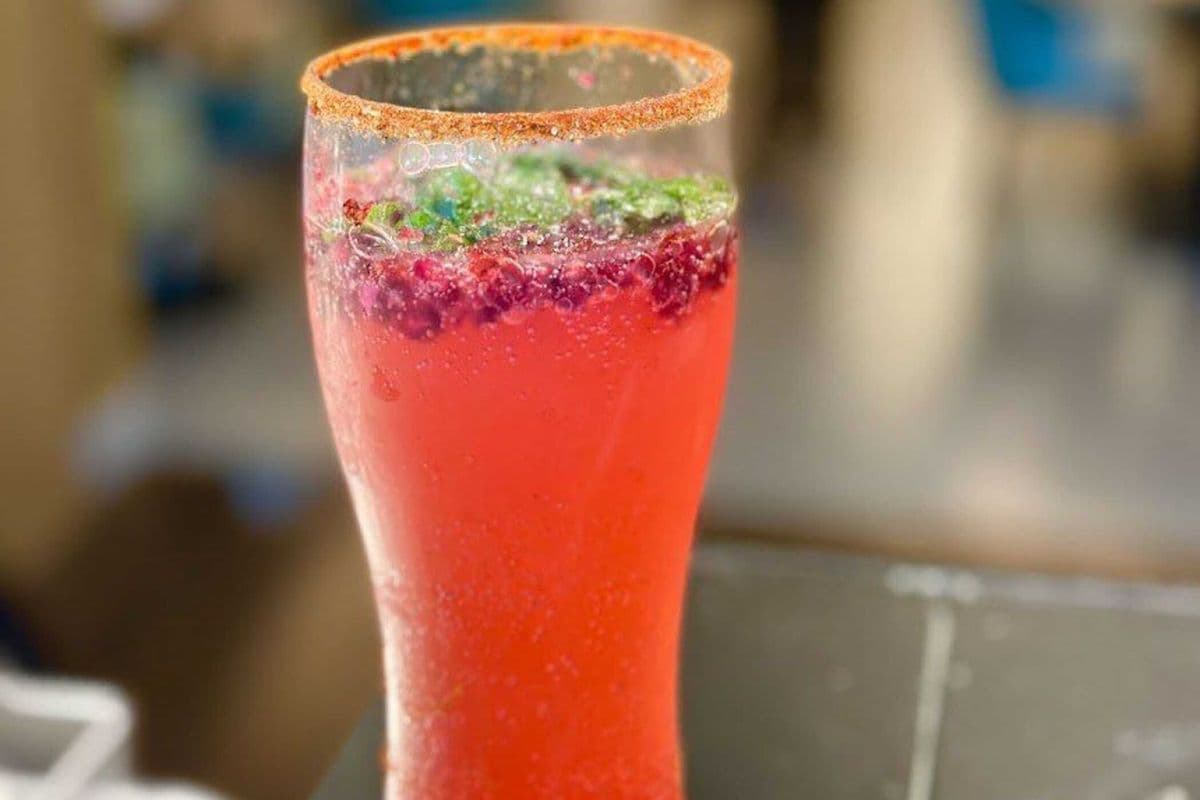 Apple and Passion Fruit Punch