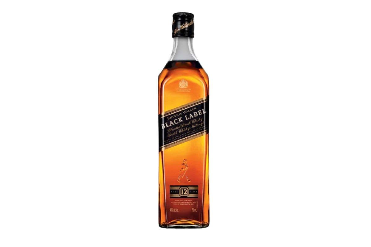 Johnnie Walker Black Label Blended Scotch (1 x 750 ml)