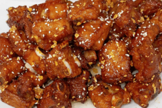 58. Boneless Honey Garlic Pork