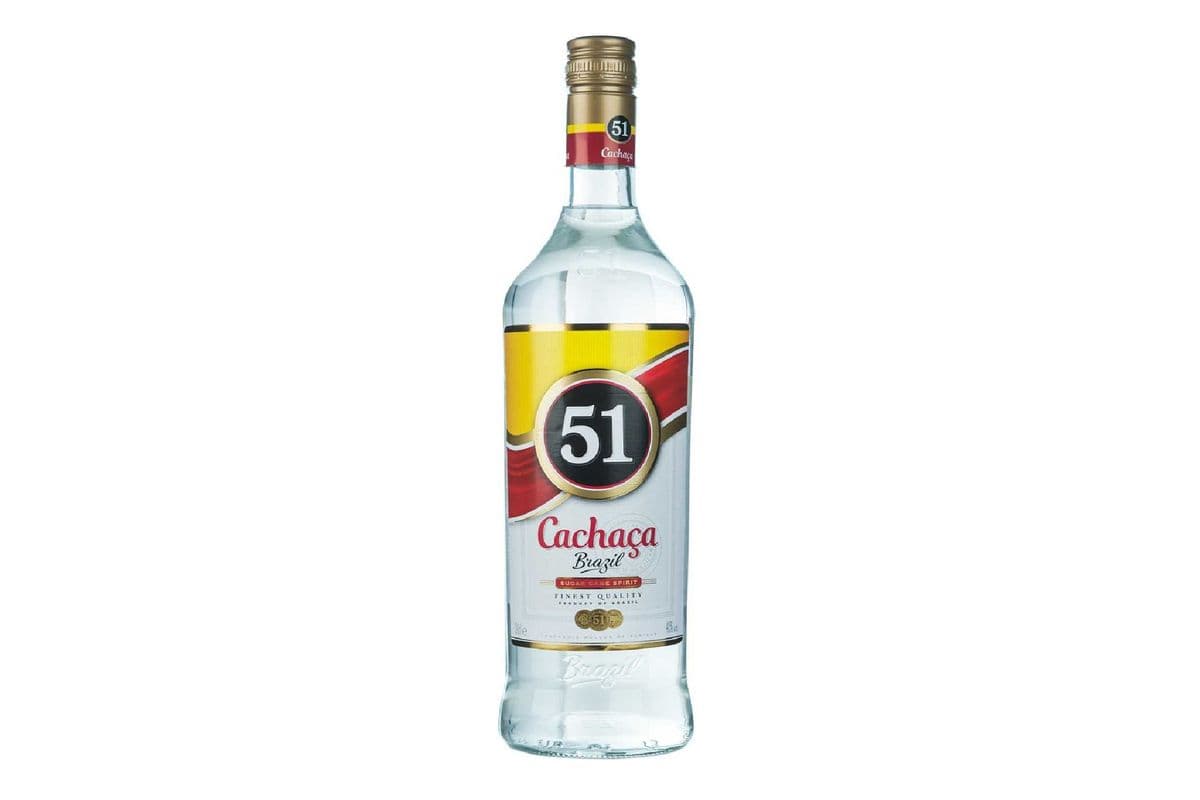 Cachaca 51 Brazilian Rum-1L (1 x 1L)