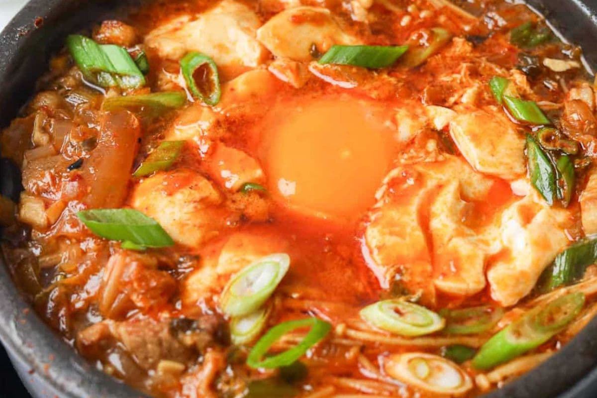 Soondubu Jjigae & Rice