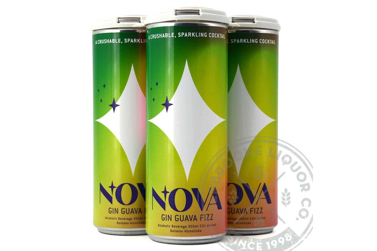 NOVA GIN GUAVA FIZZ 4PK (4 x 355ml)