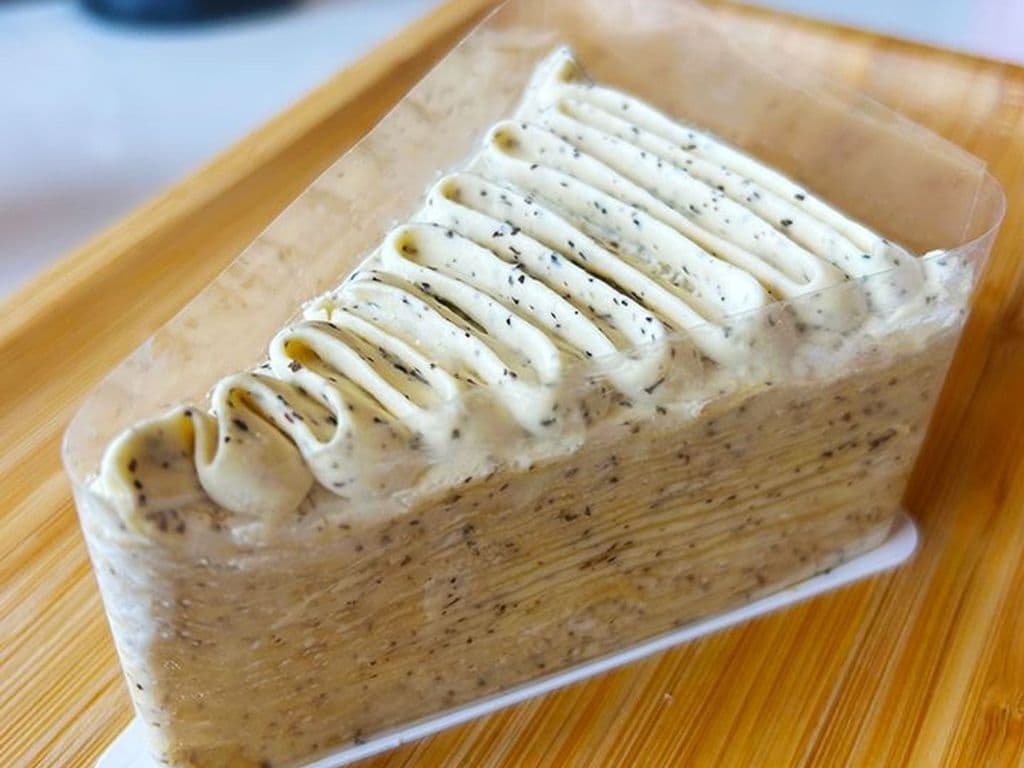 Earl Grey Mille Crepe Cake
