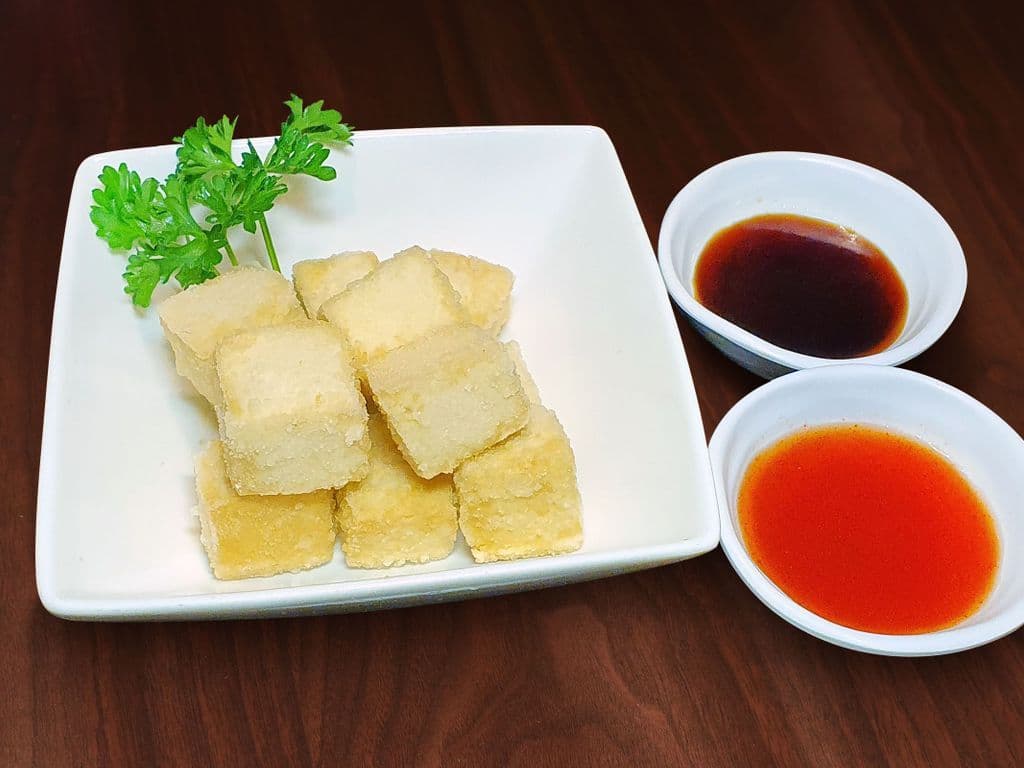 Spicy Agedashi Tofu