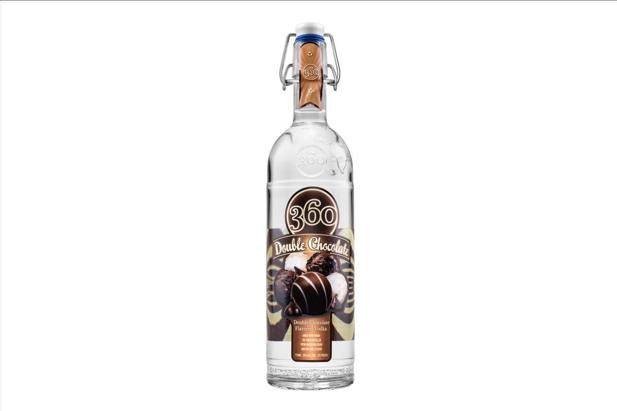 360 Double Chocolate Flavoured Vodka (1 x 750mL)