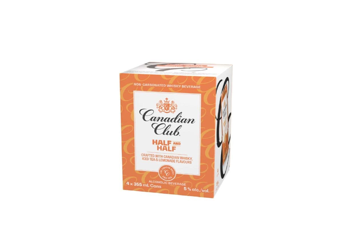 122105. CANADIAN CLUB HALF & HALF (1 x 4PC)
