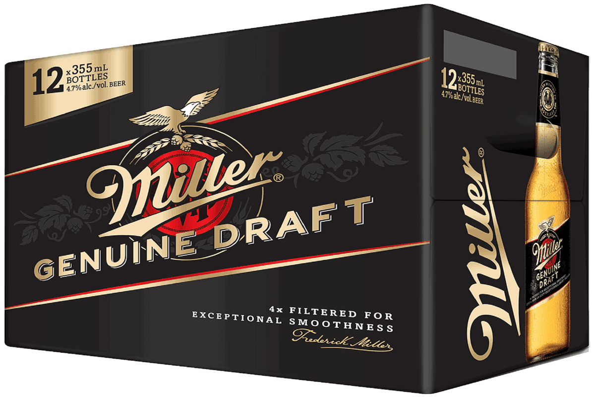 797296. Miller Genuine Draft (12 Bottles)