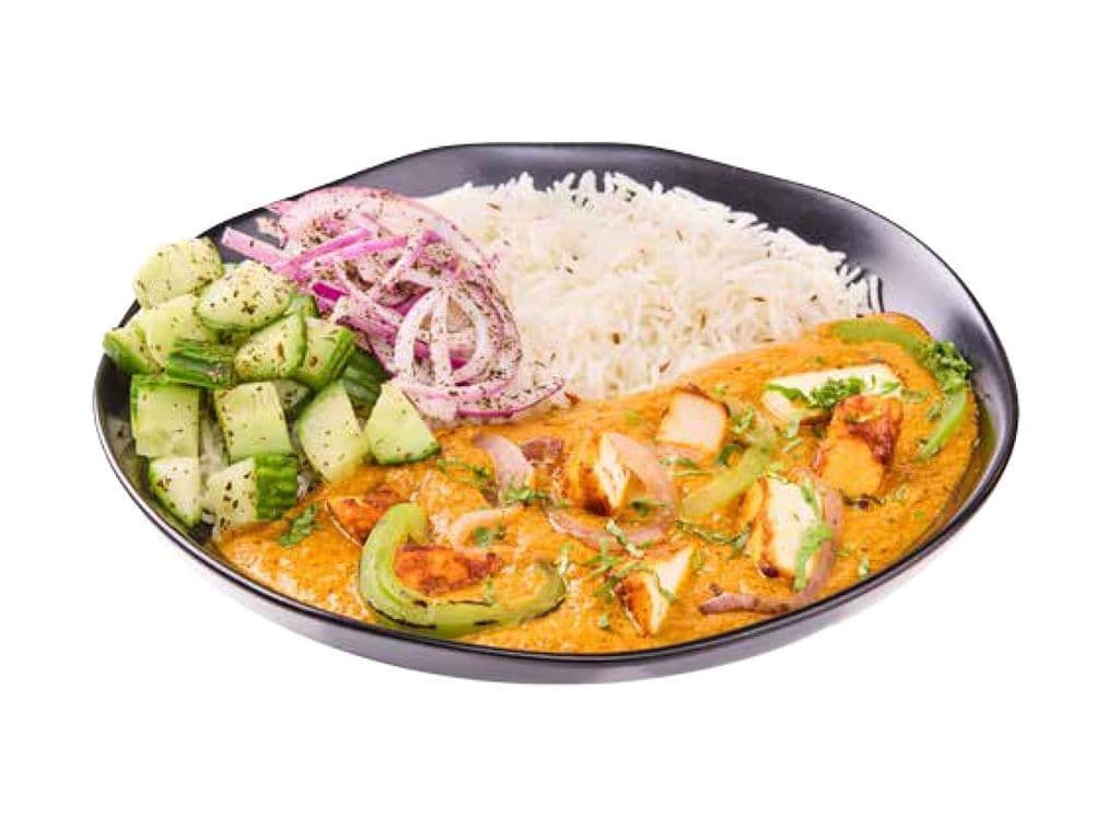 Tandoori Paneer Masala Rice Bowl