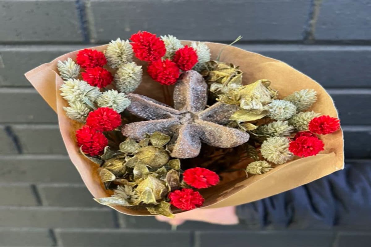 Small Dried Christmas Bouquet