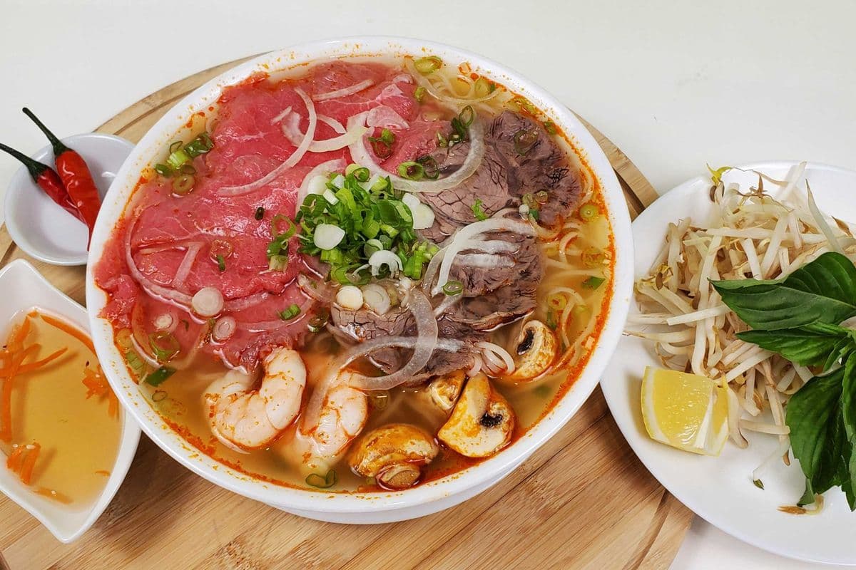 Sweet Basil Thai Style Noodle Soup