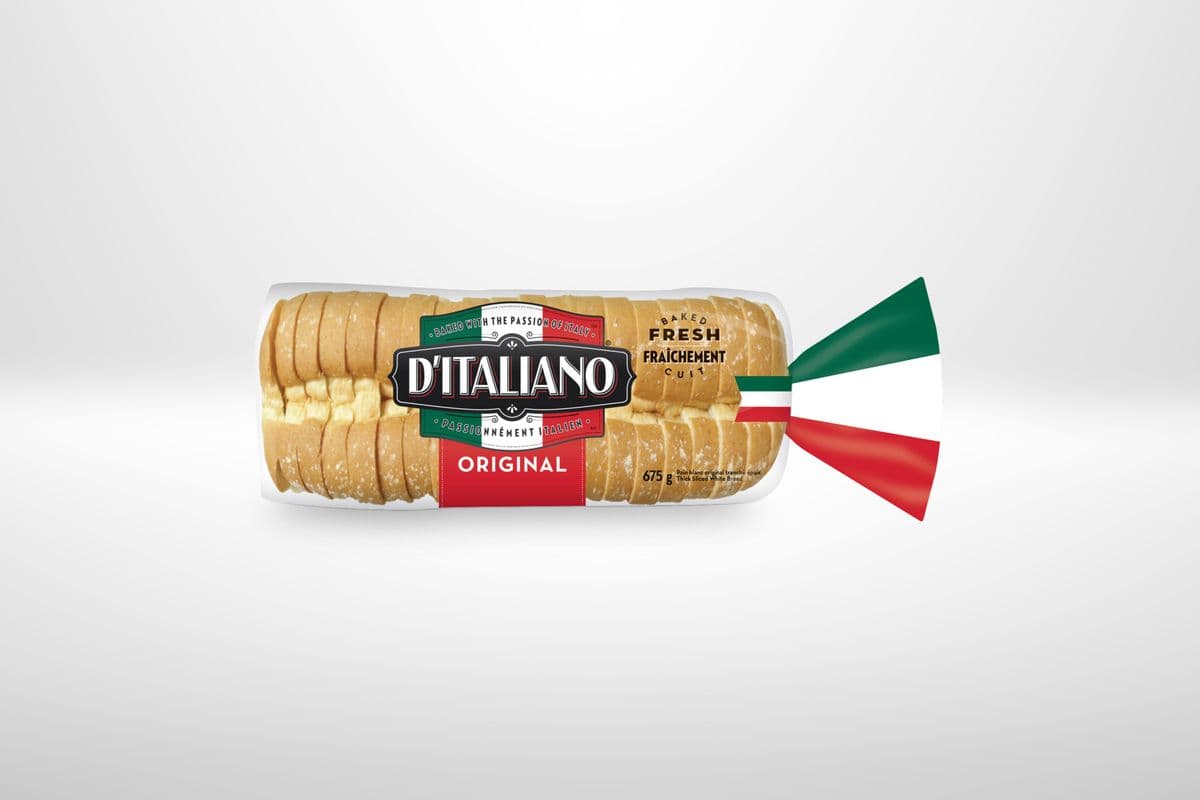D'Italiano Thick Slice Bread (675 g)