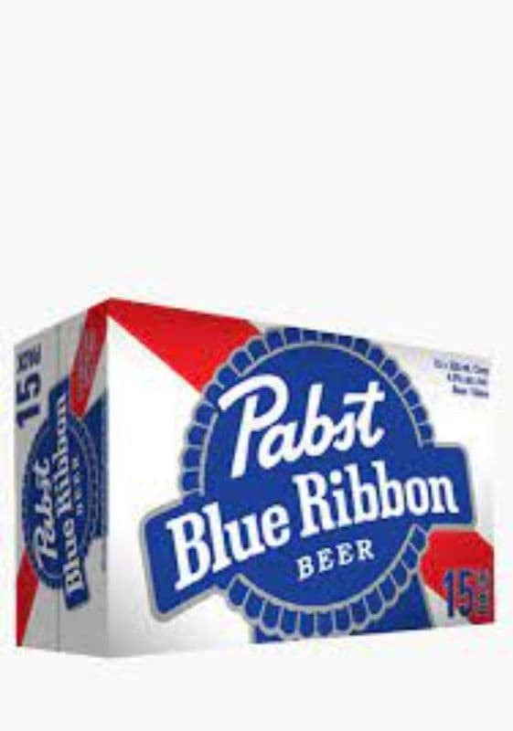 Pabst Blue Ribbon (1 x 15 cans)