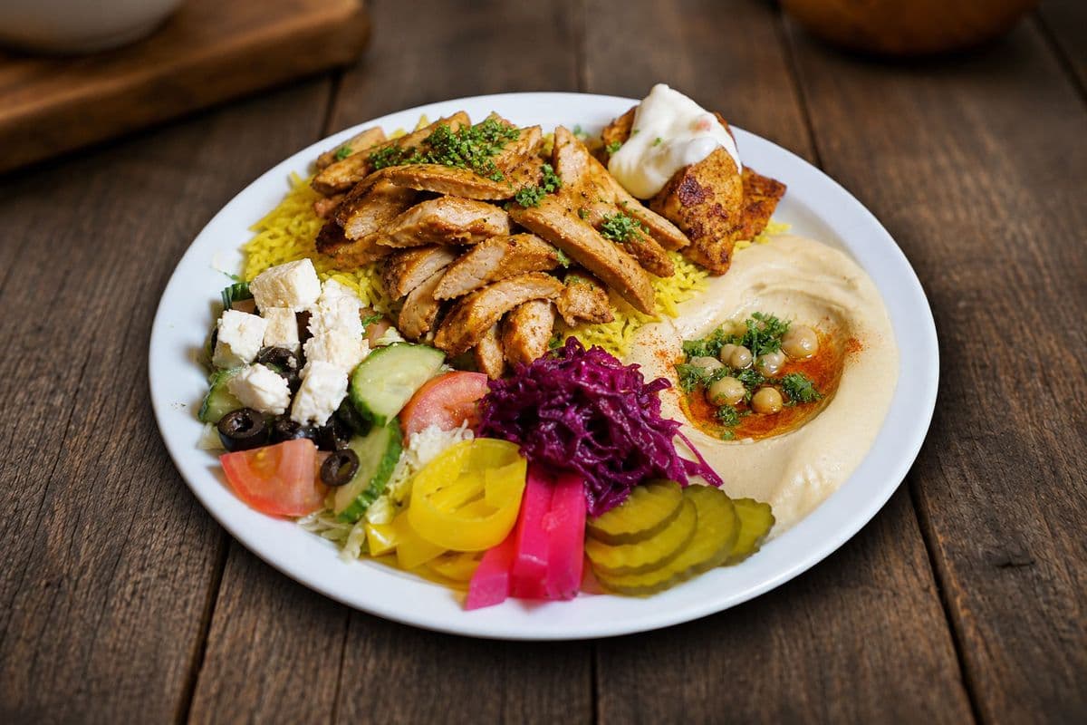 Chicken Shawarma Platter