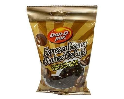 DAN D PAK ESPRESSO BEANS DARK CHOCOLATE 140G