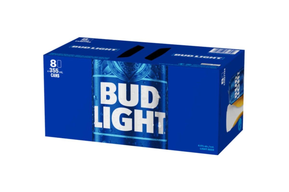 Bud Light (8 Cans) (8 x 355ml)