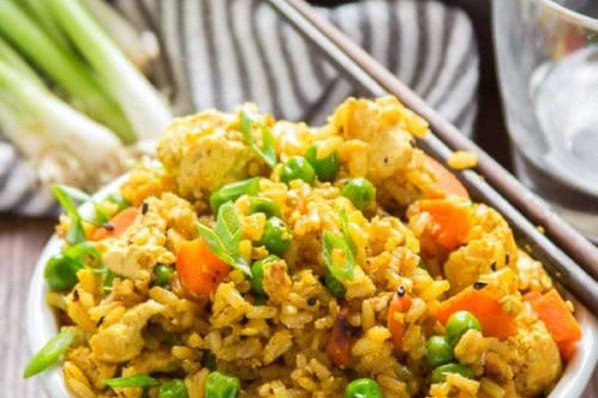 Curry Cashew Fried Rice 咖喱腰果炒饭