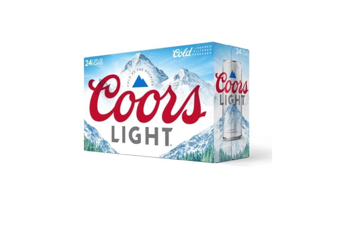 906644. COORS LIGHT (24 x 355ML (CANS))