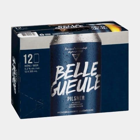 Belle Gueule pilsner 12 canettes / Belle Gueule Pilsner 12 Cans