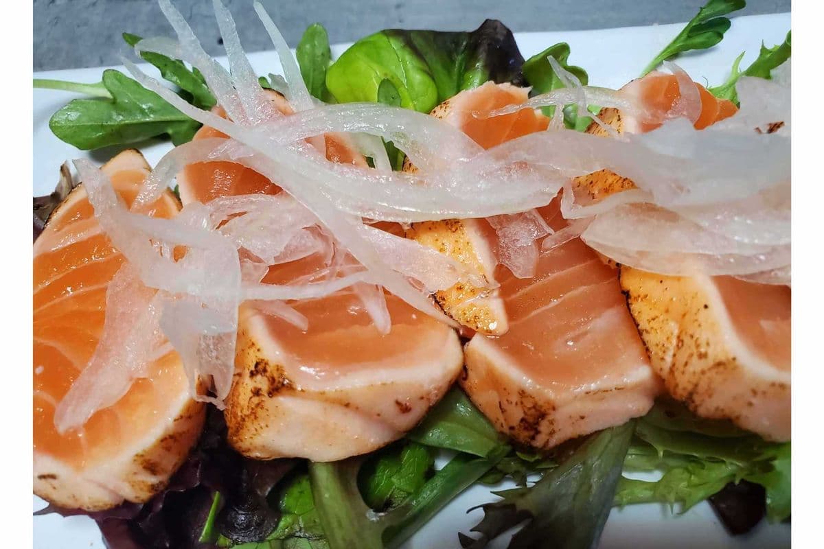 Salmon Tataki