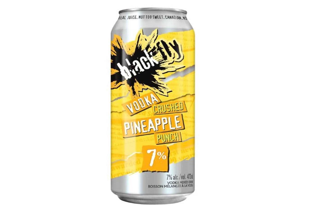 BLACK FLY VODKA CRUSHED PINEAPPLE PUNCH (1 x 473 ML)