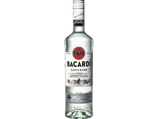 Bacardi White, 750mL (40.0% ABV)