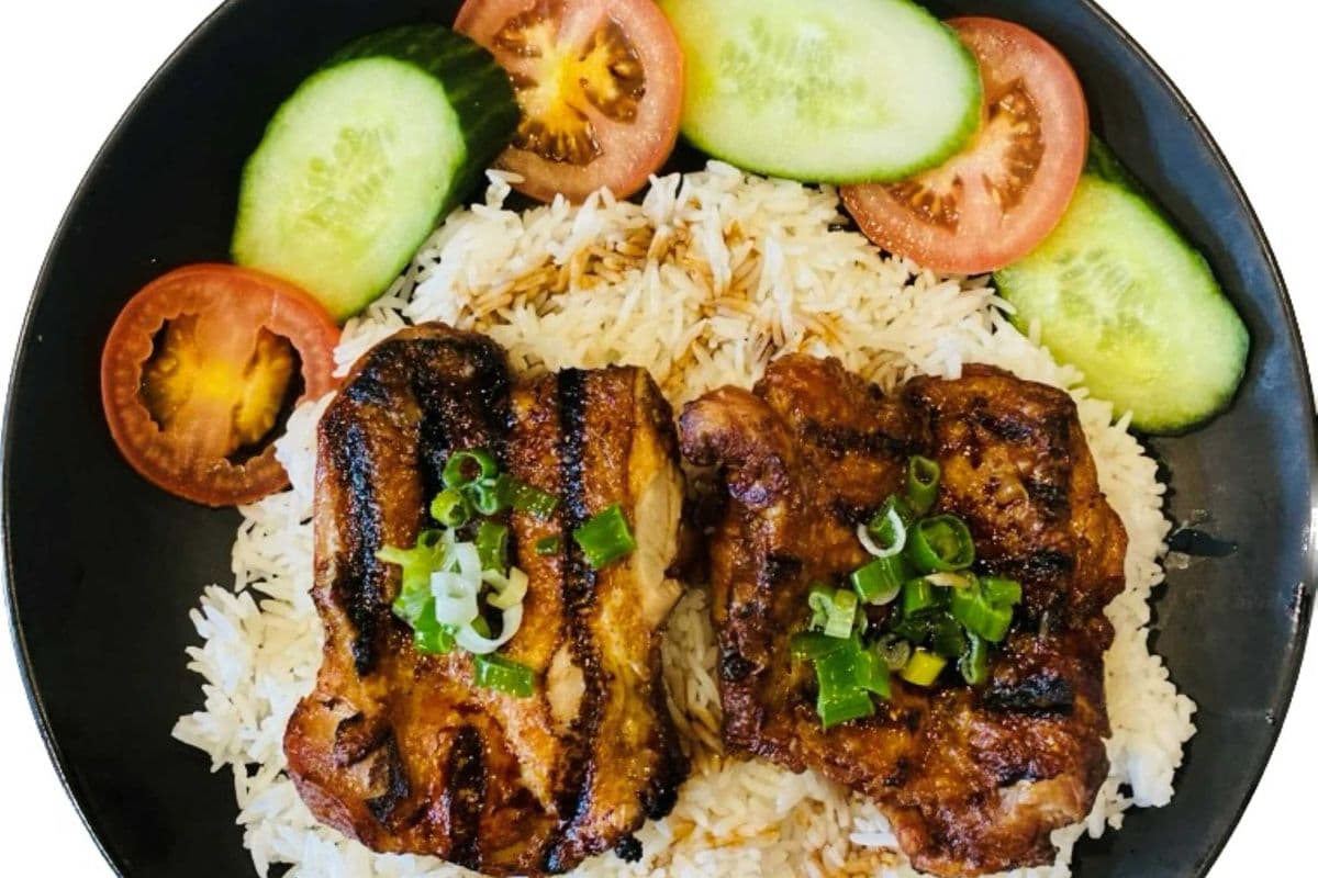 42. Grilled Lemongrass Chicken Leg