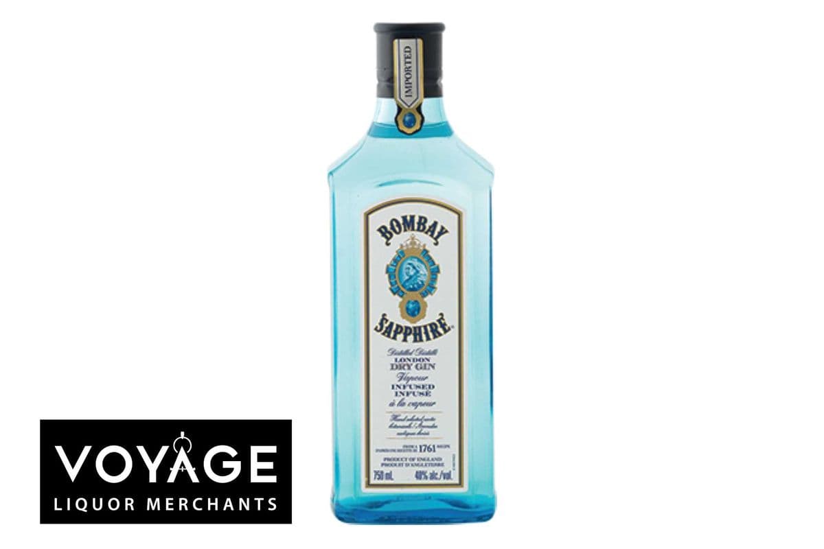 Bombay Sapphire Gin (1 x 750 ml)