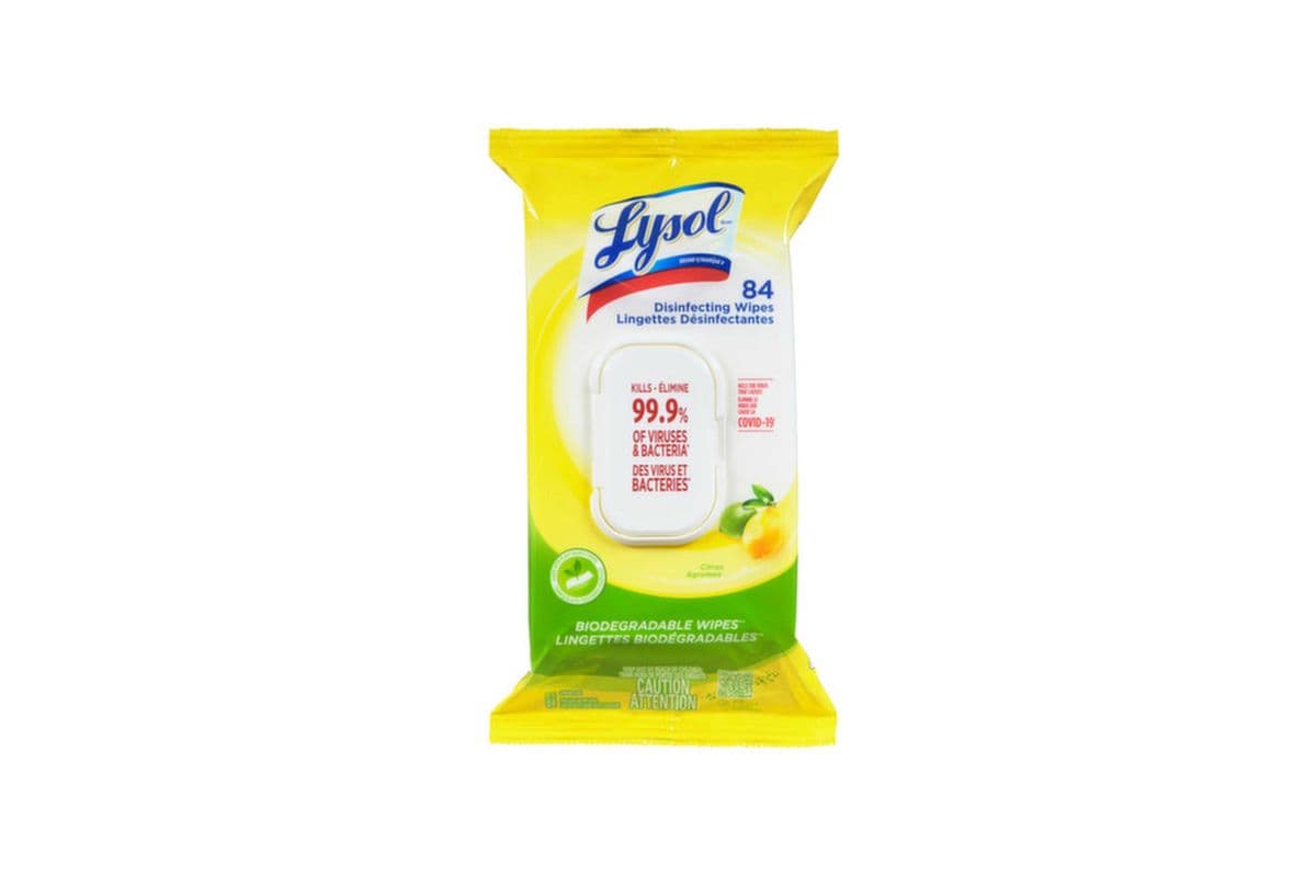 Lysol Disinfecting Wipes (84 wipes)