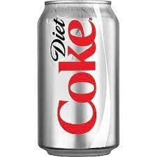 Canned Diet Coke (355 ml)