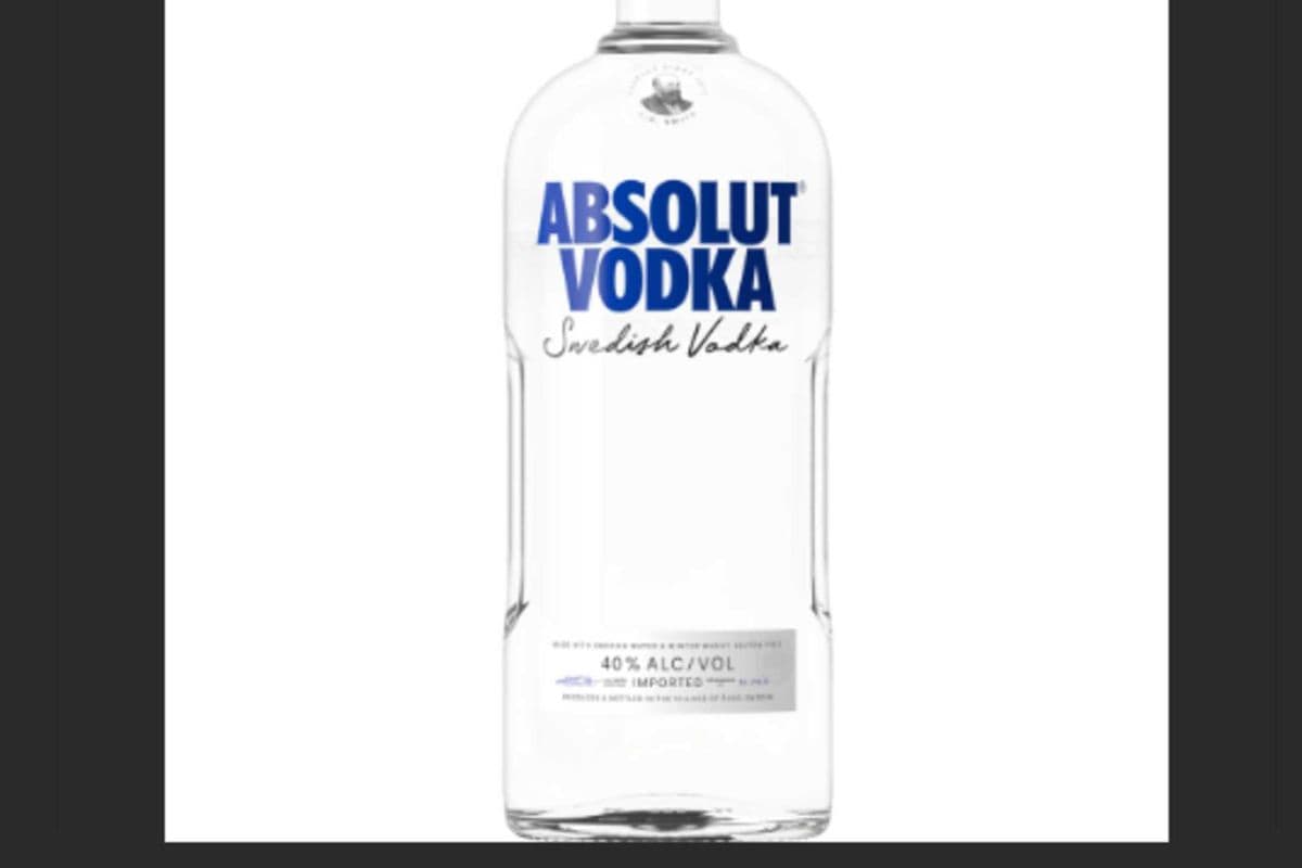 ABSOLUT BLUE VODKA 1.75L (1 x 1750ML)