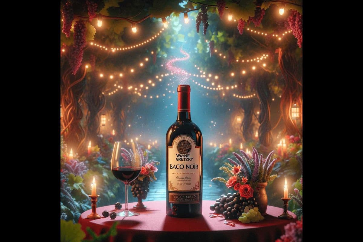 Wayne Gretzky Estates Baco Noir Red Wine 750 ml bottle (1 x 750ml)