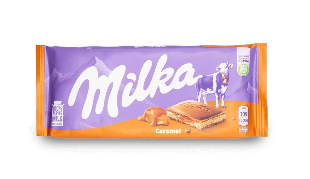 Chocolat Milka Caramel