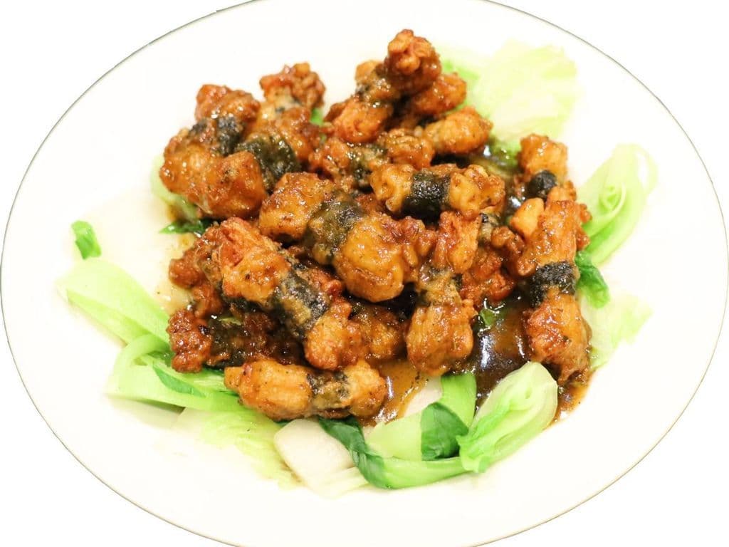 E43 Enoki Mushroom Balls見龍在田