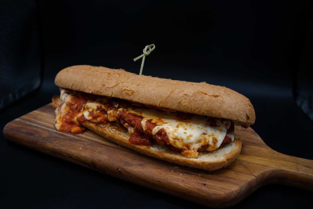 The Gambino Chicken Parmesan -Half Sandwich