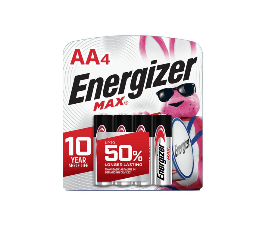 Energizer Max AA (4 Pack)