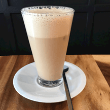 Latté glacé / Iced Latte