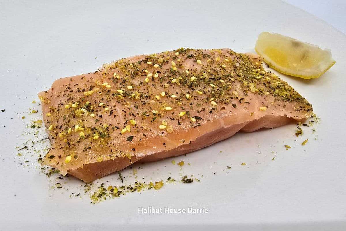 Grilled Atlantic Salmon Only