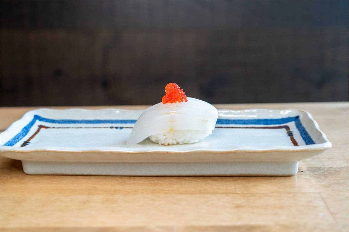 Squid (Ika) Nigiri Sushi (1 pc)