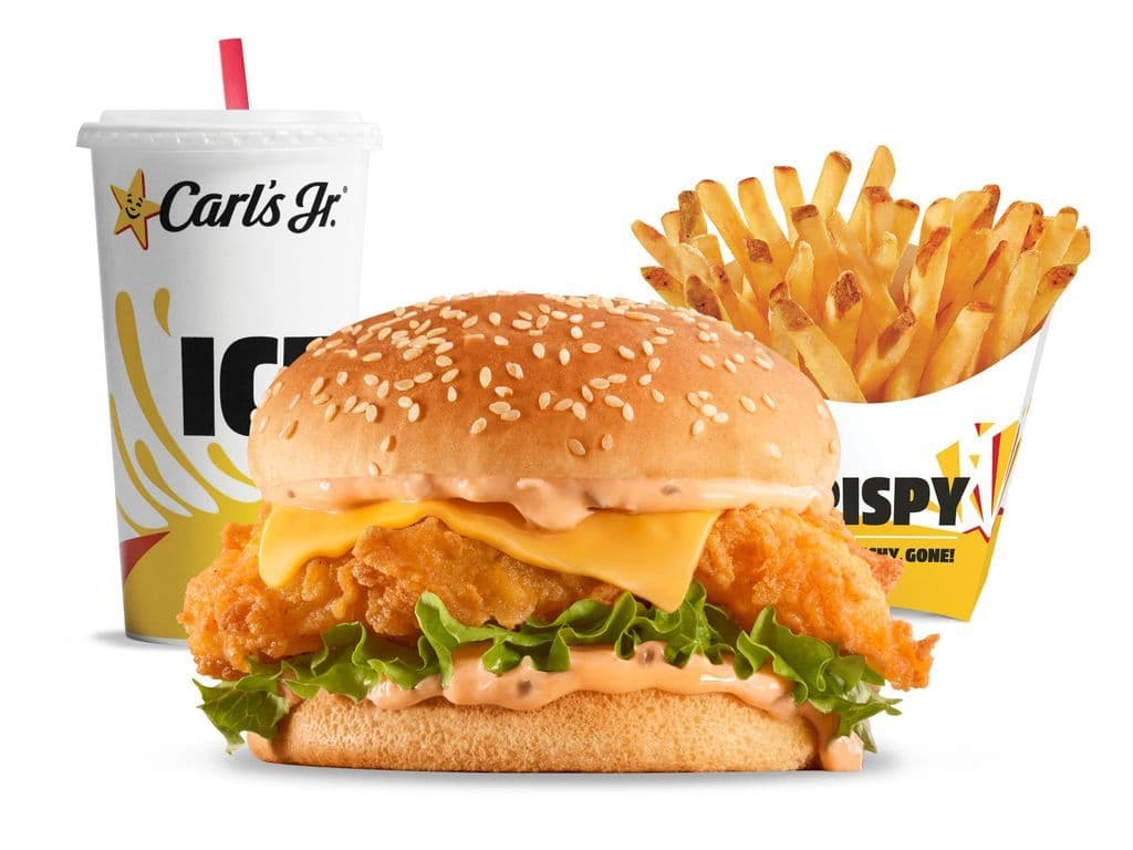 Chicken Carl Sandwich Combo