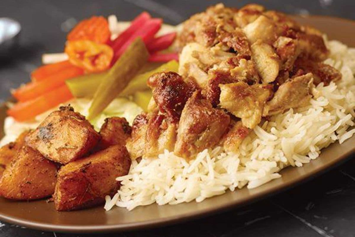 Chicken Shawarma Plate Combo